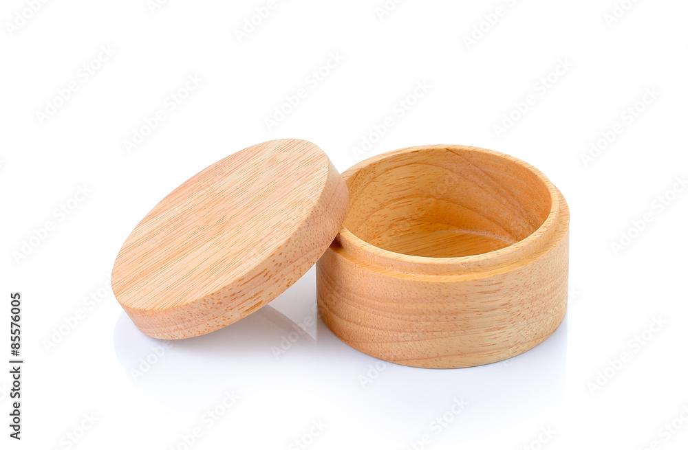 Wood box isolated on white background Wood box isolated on white background