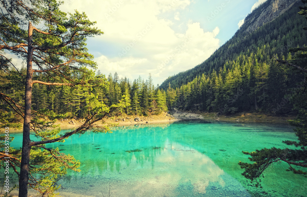 green lake in styria tragoess