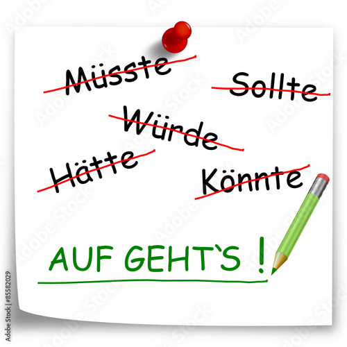 Post It Auf Geht`s
