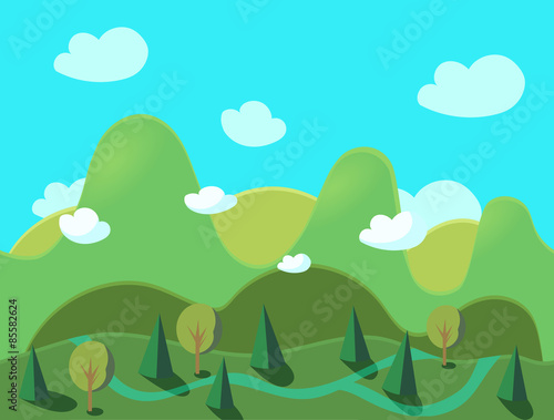 Game Background Vector Seamless