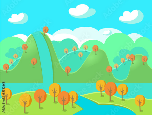 Game Background Vector Seamless