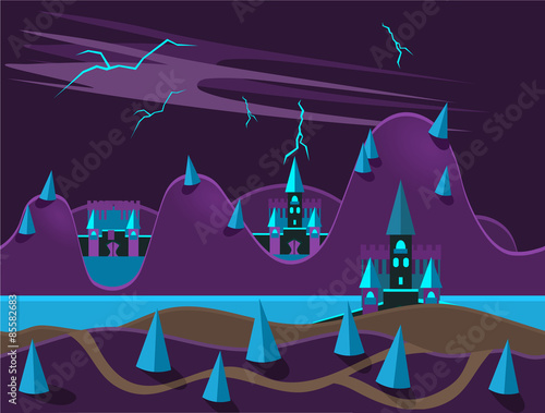 Game Background Vector Seamless