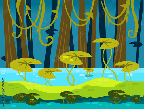 Game Background Vector Seamless