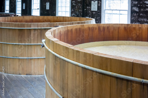 Photography Bourbon Mash Tanks top view