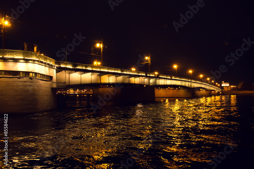 Bridge across the Neva River.