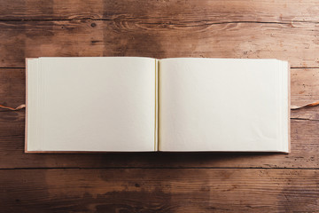 Empty photoalbum
