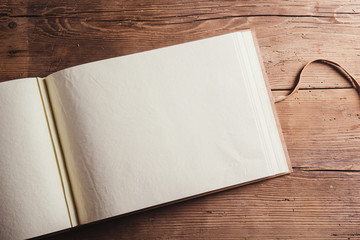 Empty photoalbum