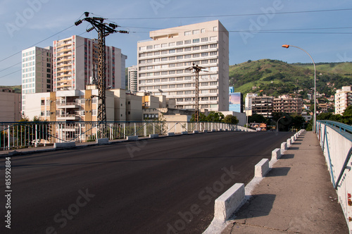 Streets of Nova Iguacu in the Metropolitan Area of Rio de Janeiro