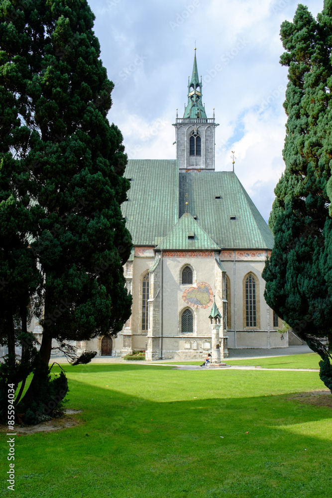 Pfarrkirche zu „Unserer lieben Frau“ in Schwaz, Österreich, Pfarrkirche zu „Unserer lieben Frau“ in Schwaz, Österreich,