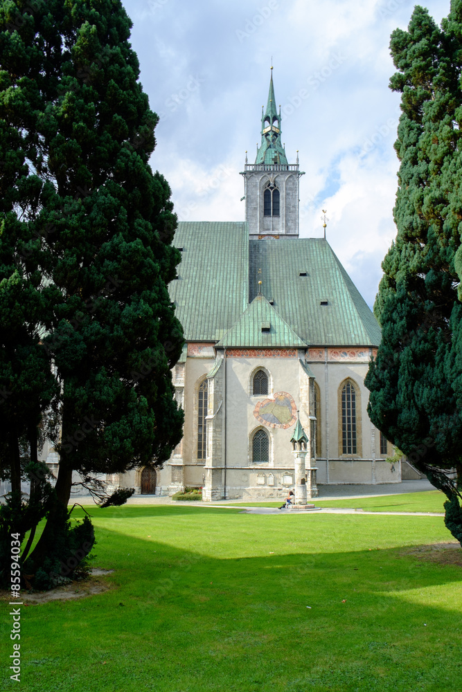 Pfarrkirche zu „Unserer lieben Frau“ in Schwaz, Österreich,