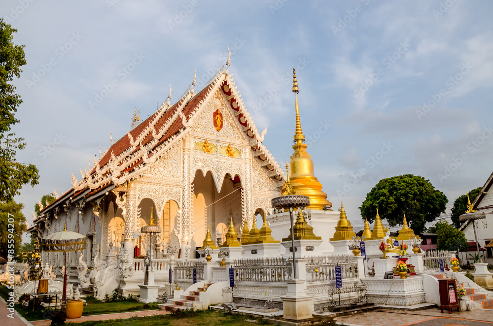 Buddist temple in Lampang, Thailand