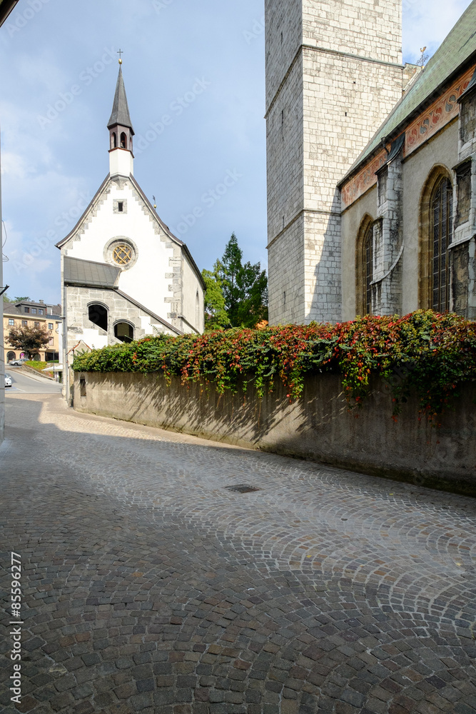 Pfarrkirche zu „Unserer lieben Frau“ in Schwaz, Österreich,