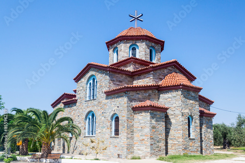 Church on the island of Thassos photo