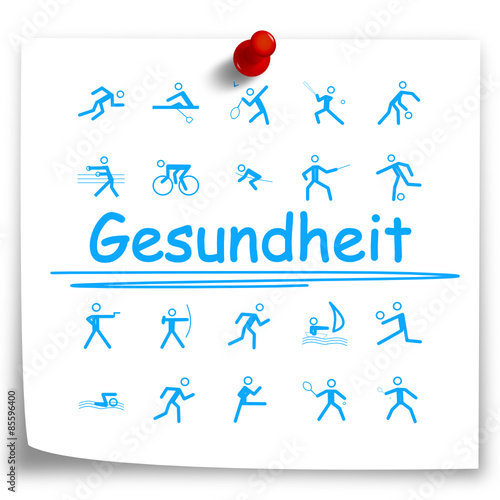 Post It Gesundheit