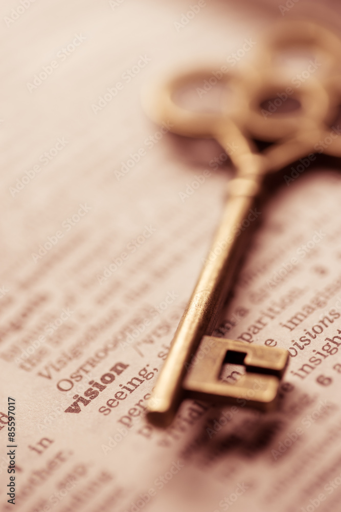 Business success key concept vision Business success key concept vision