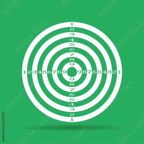 Vector target icon