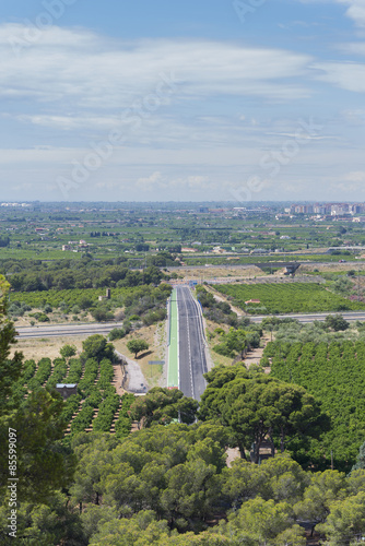 Carretera y vistas.