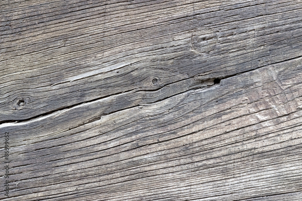 Naklejka premium The old wood texture with natural patterns