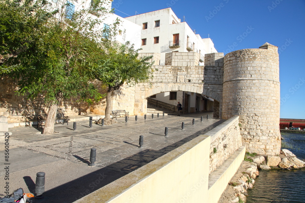 Peniscola village, Castellon province, Spain Peniscola village, Castellon province, Spain
