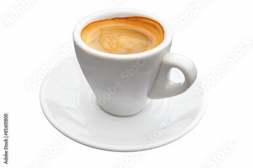 espresso coffee isolate