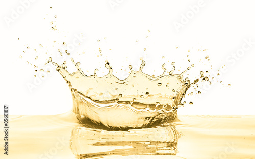 white wine splash as a celebration abstract