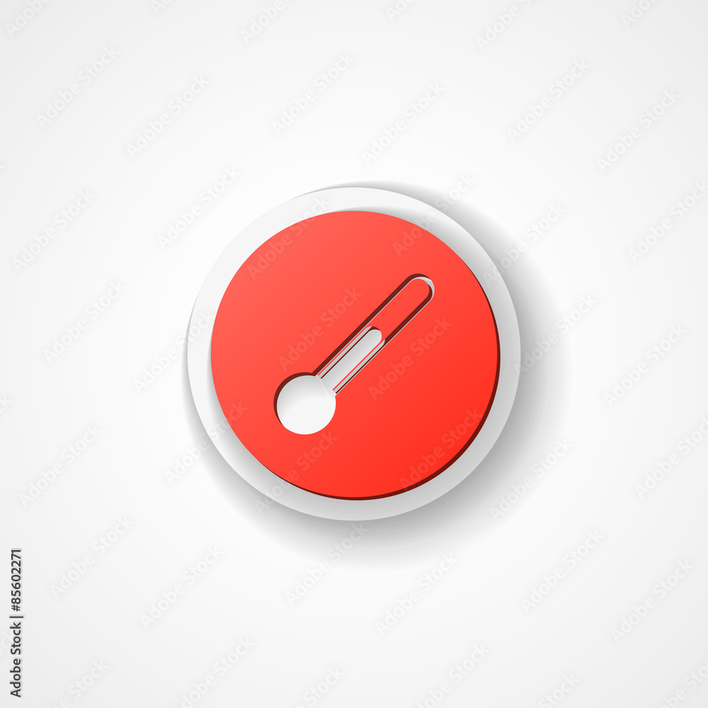 Thermometer web icon Thermometer web icon