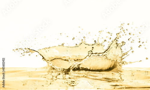 white wine splash