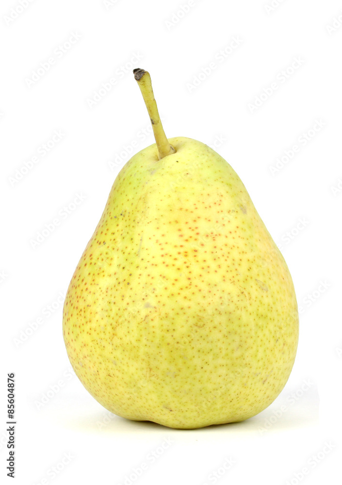 Close up Pear on a white background Close up Pear on a white background