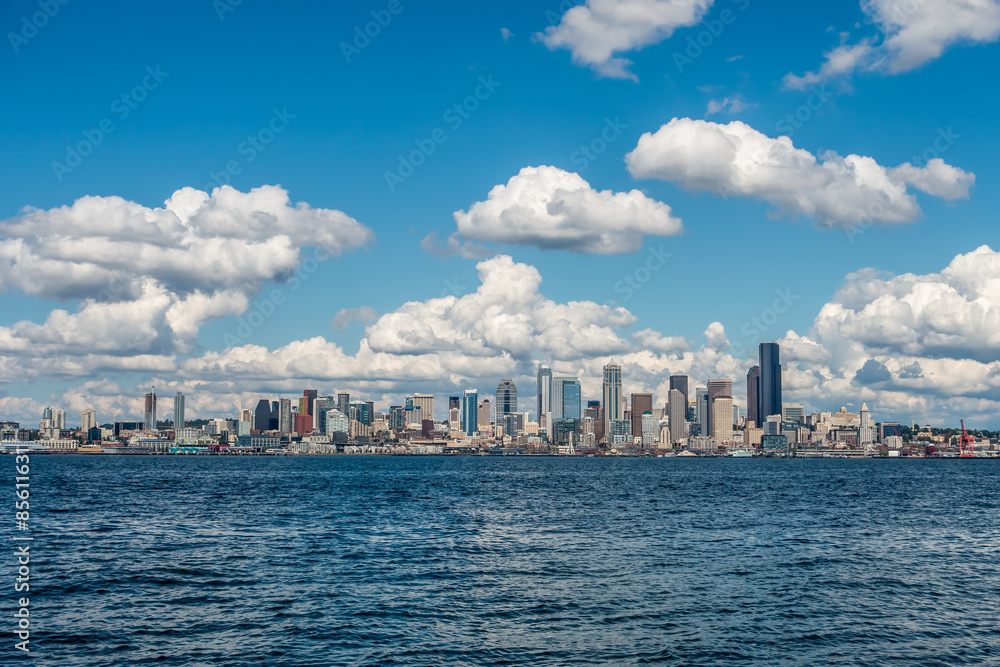 Sunny Seattle Skyline 5