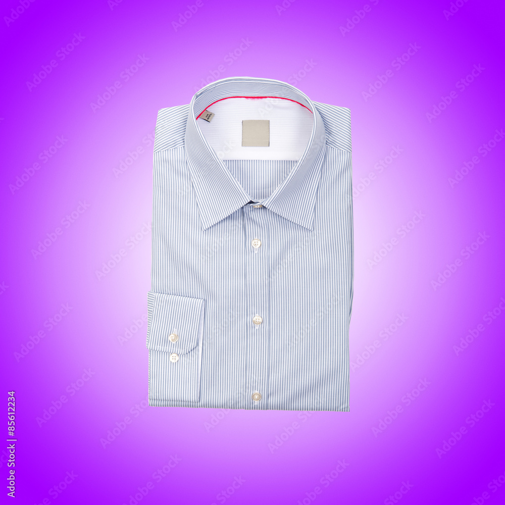 Nice male shirt against the gradient Nice male shirt against the gradient