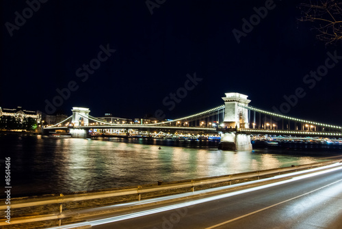 Hungary-Budapest Chain Bridge