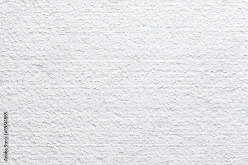 High quality polystyrene foam texture or background. photo