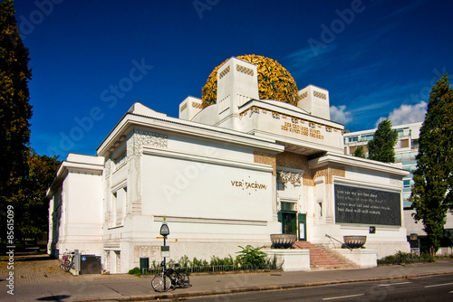 Obraz na płótnie Building of Vienna Secession w salonie