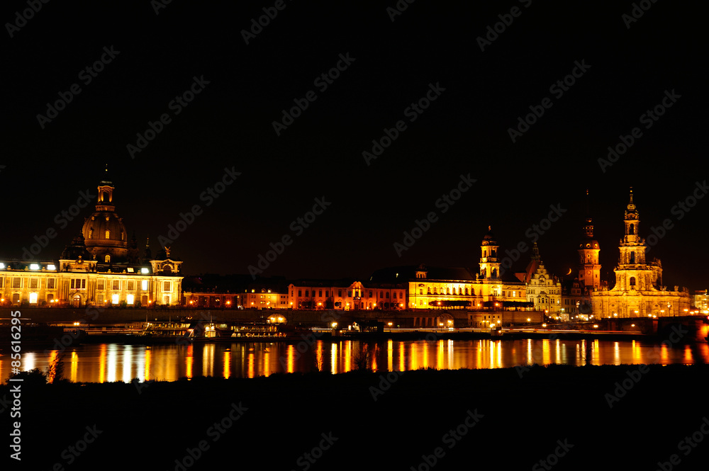 Obraz premium Panorama Dresden