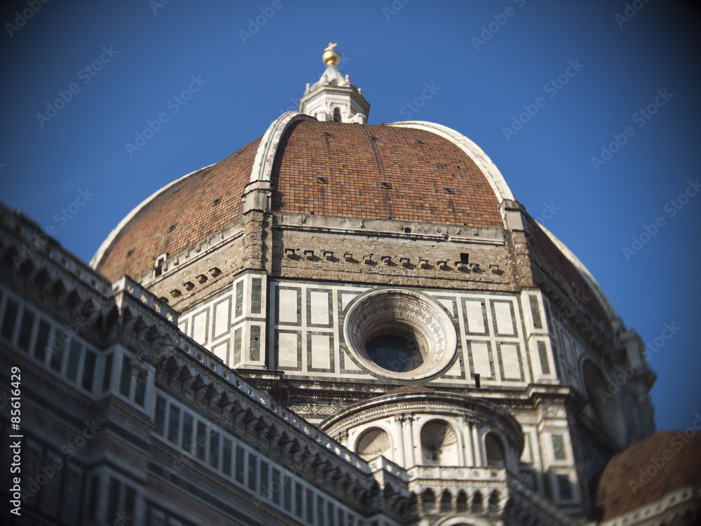 Toscana,Firenze,il Duomo,la cupola del Brunelleschi.