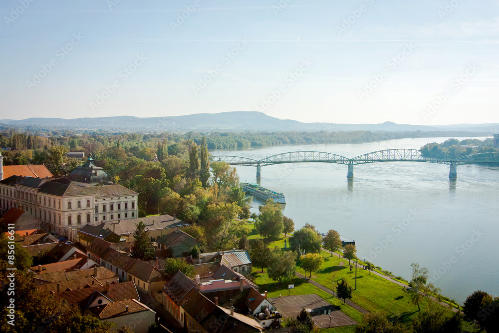 Fototapeta premium View of the Danube