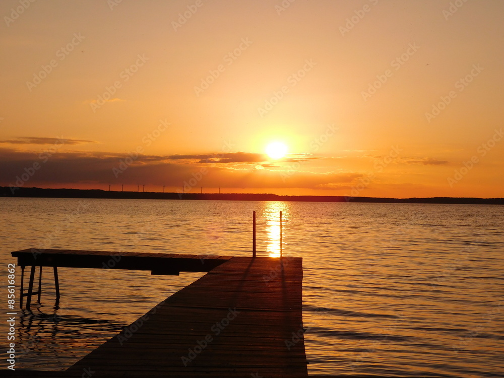 Fototapeta premium Sonnenuntergang 