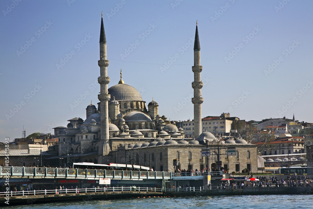 New mosque (Yeni Cami) in Istanbul. Turkey