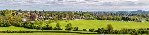 Photos View of Salisbury from Old Sarum - England