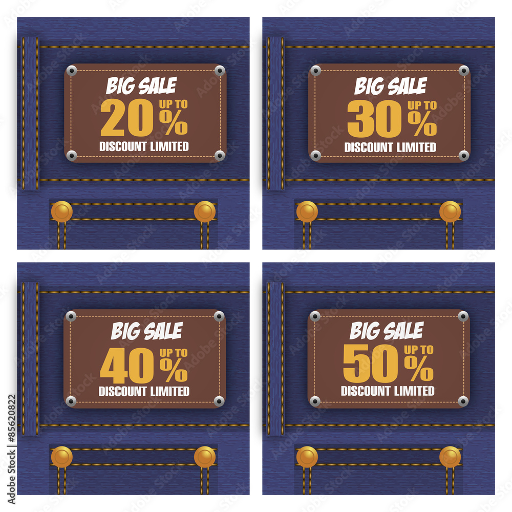 Naklejka premium Big Sale