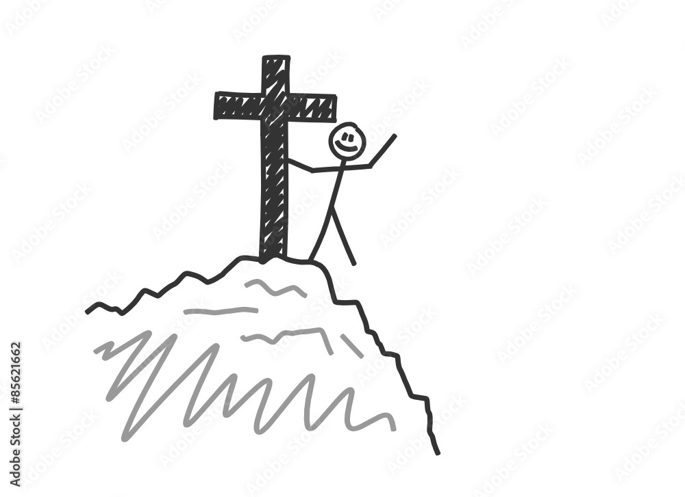 sm gipfelkreuz I Stock Vector Adobe Stock