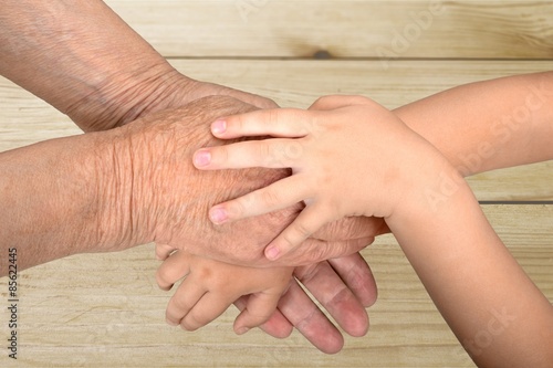 Human Hand, Child, Family. © BillionPhotos.com