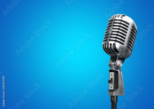 Fotografia Microphone, radio, mic.