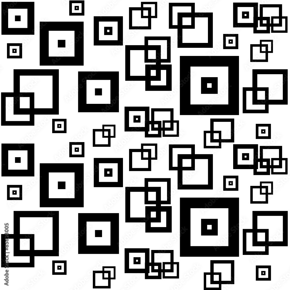 square black patter background in vector format