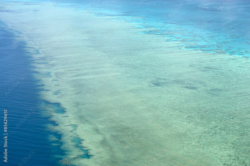 Aerial View Great Barrier Reef Australia-1