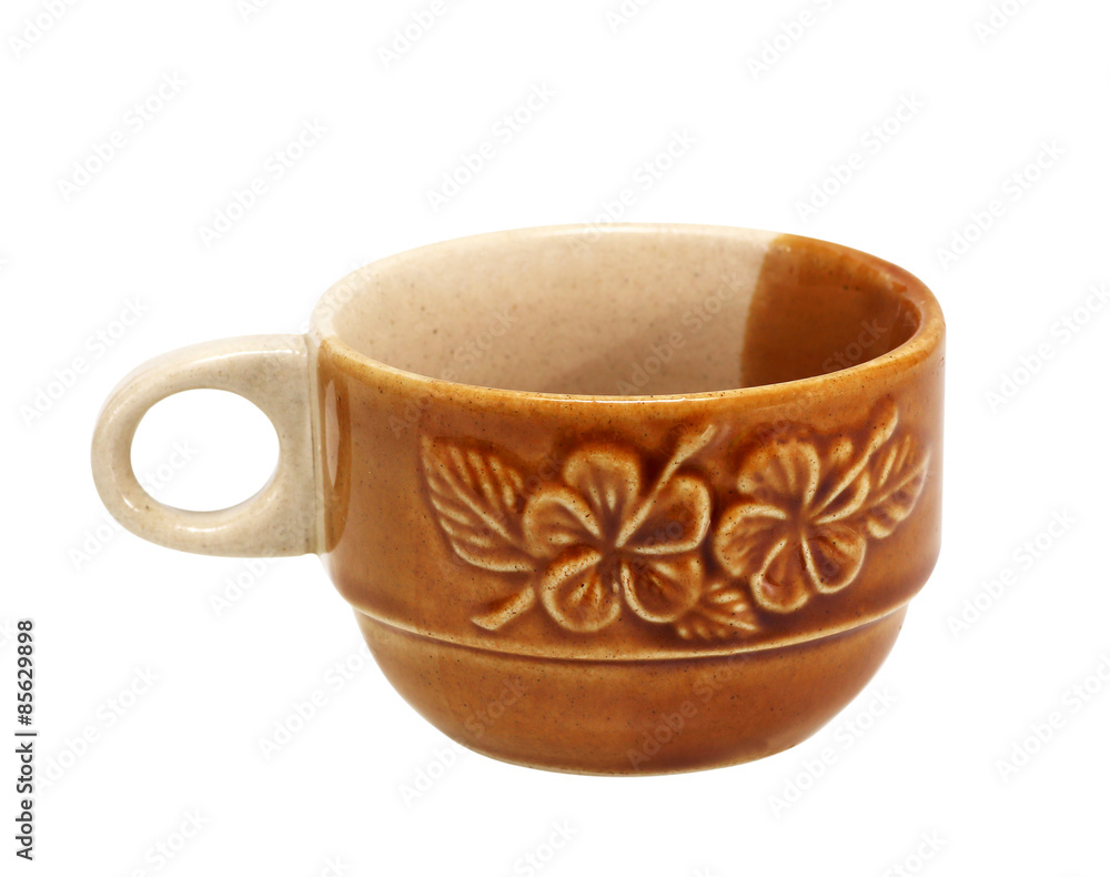 ceramic mug isolated on white background ceramic mug isolated on white background