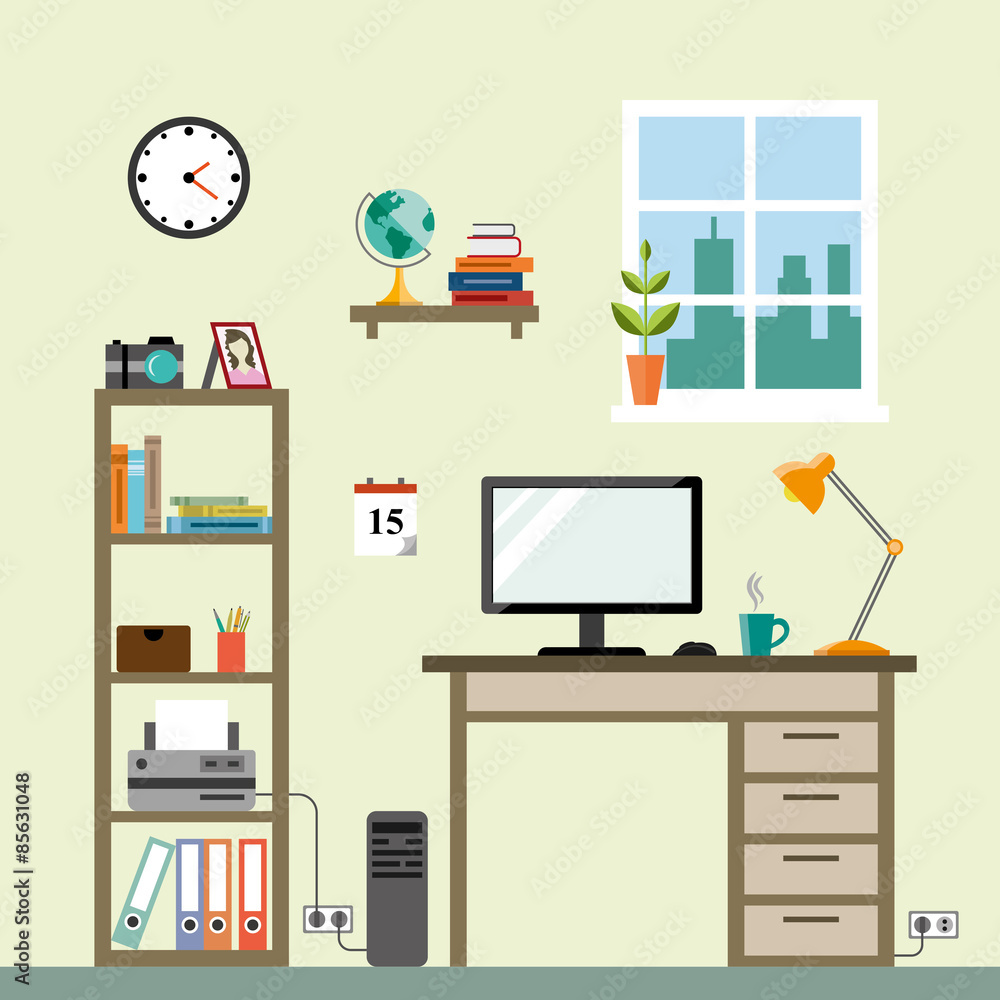 Workspace im room Workspace im room