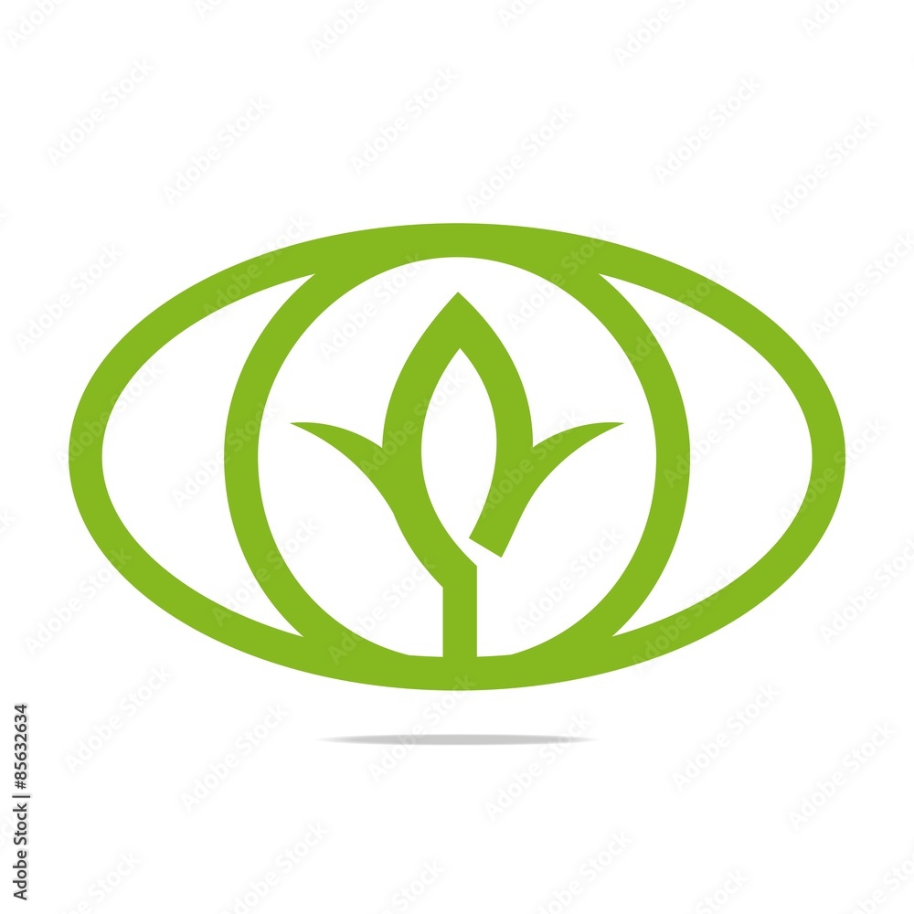Logo Green nature Ecology vector icon Logo Green nature Ecology vector icon