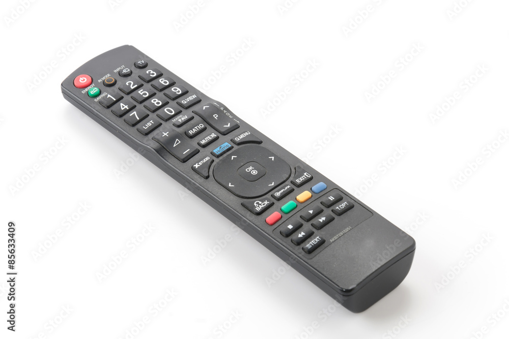 remote isolated on white background remote isolated on white background