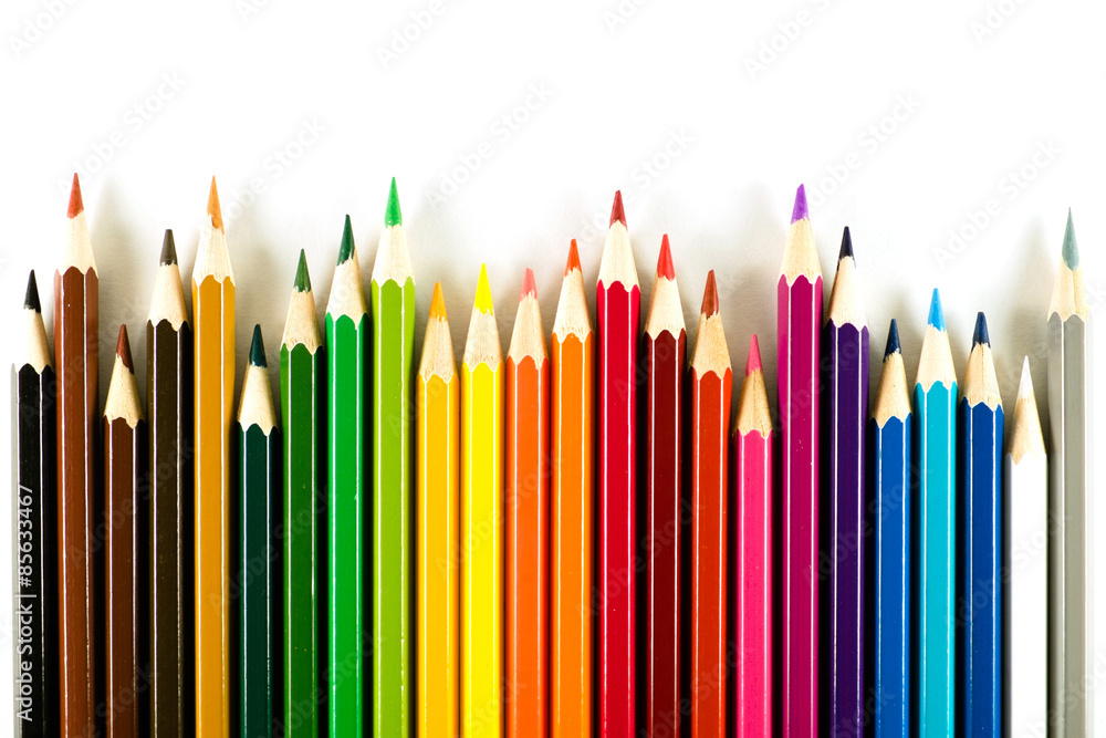 Color pencil on paper background Color pencil on paper background